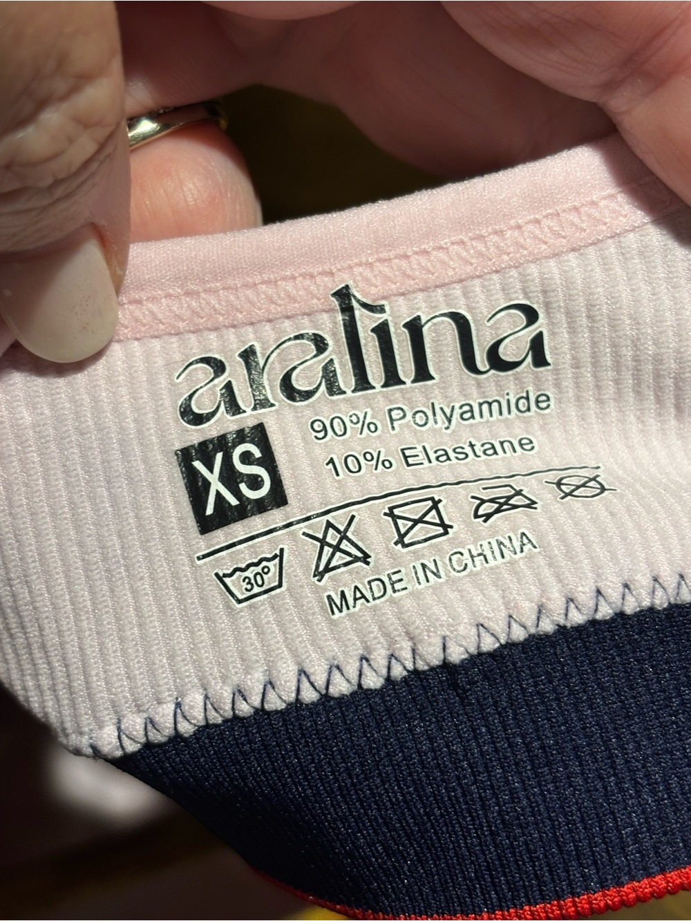 Aralina Navy, Red and white Trim. - Picture 5 of 5